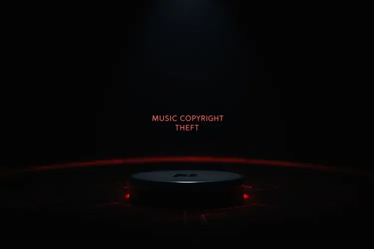 音乐版权乱象：某平台盗用原创歌曲证据链完整 - 17吃瓜网实锤配图